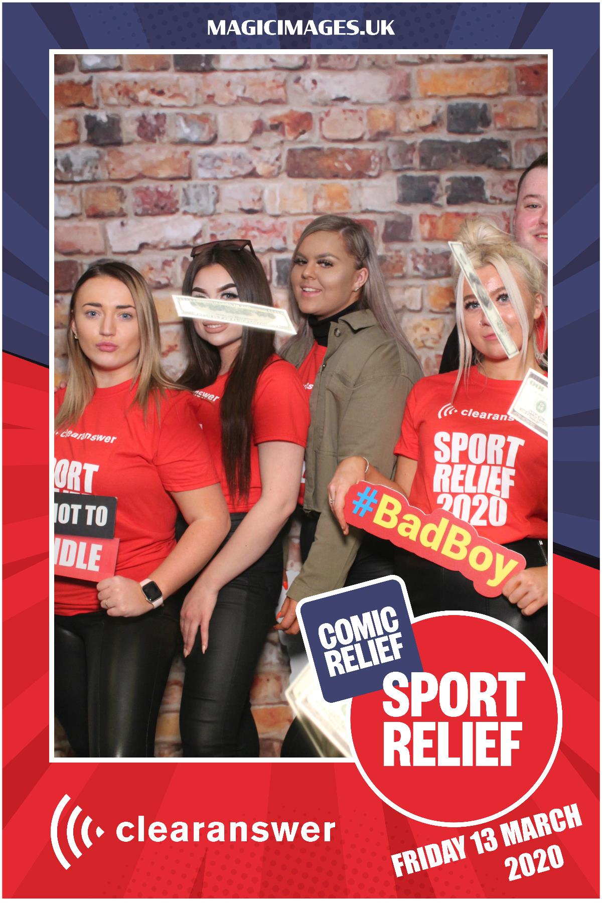 Clear Answer Sport Relief | View more photos from the event at gallery.magicimages.uk/u/MagicImages/Clear-Answer-Sport-Relief